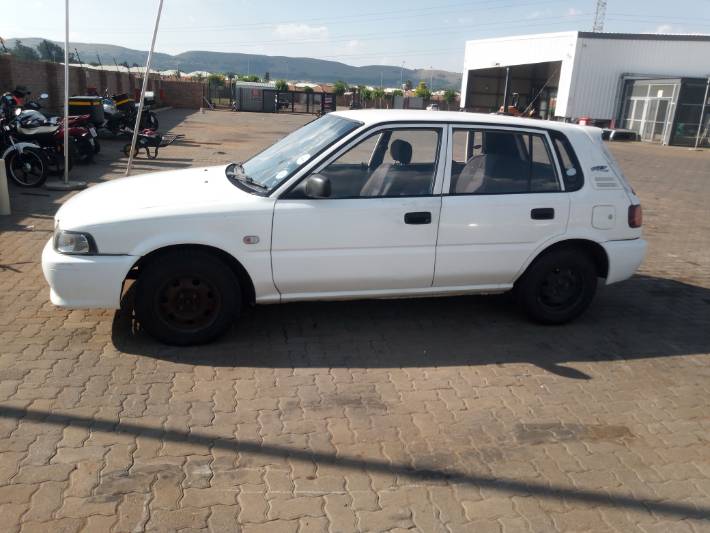 2004 TOYOTA TAZZ 130 reserved for  P Nomubuhle Mbabane