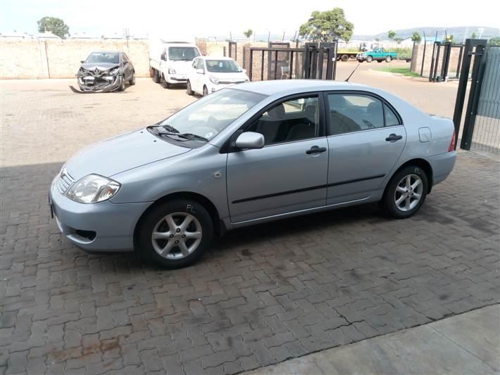 2005 TOYOTA COROLLA 160i GLE R30 000